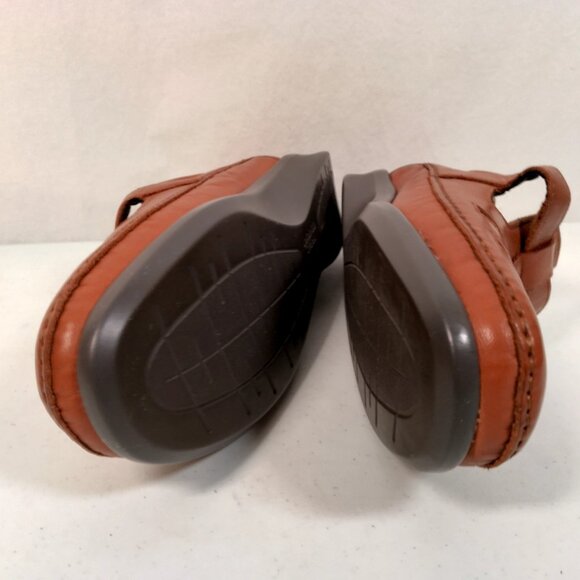 SAS San Antonio Shoes Roamer Shoes Women 11 N Narrow Brown Leather Mary Janes - Picture 12 of 16